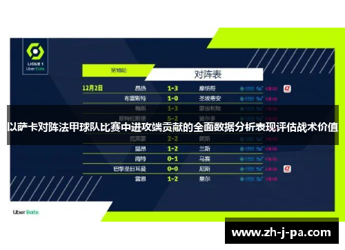 以萨卡对阵法甲球队比赛中进攻端贡献的全面数据分析表现评估战术价值